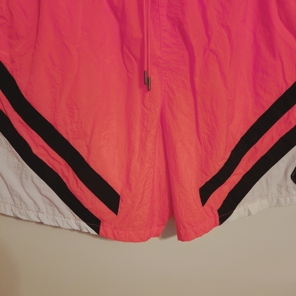 Air Jordan | Men's Retro Pink and Black Colorblock Legacy Swim Shorts (Size 3XL) - Picture 9 of 14